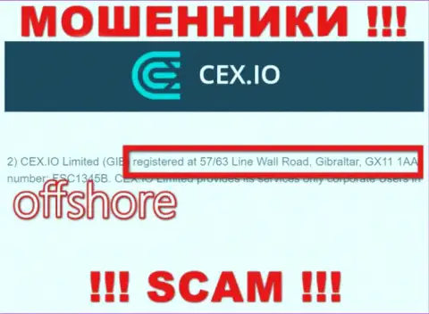 Не рассматривайте CEX, как партнера, потому что данные мошенники отсиживаются в офшоре - Madison Building, Midtown, Queensway, Gibraltar, GX11 1AA