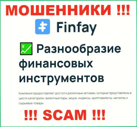 Брокер - то на чем, якобы, профилируются интернет мошенники FinFay Com