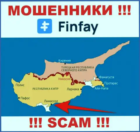 Базируясь в оффшорной зоне, на территории Cyprus, ФинФай Ком свободно лишают денег лохов