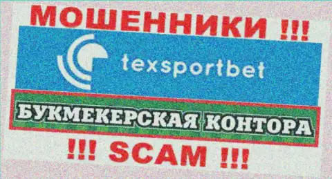 Направление деятельности интернет мошенников TexSportBet Com - это Букмекер, однако знайте это обман !