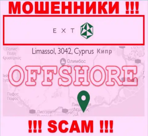 Офшорные internet-кидалы Ext Com Cy скрываются здесь - Cyprus