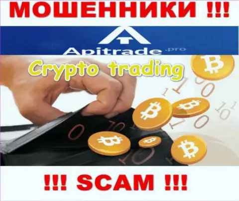Довольно опасно верить ApiTrade Pro, предоставляющим услуги в сфере Crypto trading