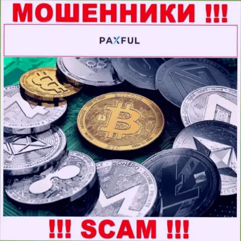 Вид деятельности мошенников PaxFul - Крипто торговля, однако помните это разводилово !!!