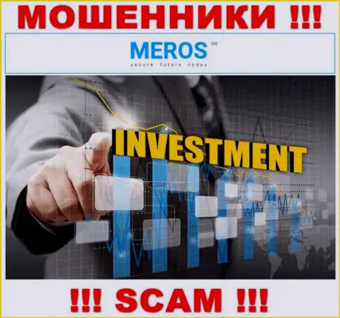 MerosTM жульничают, предоставляя противоправные услуги в сфере Инвестиции