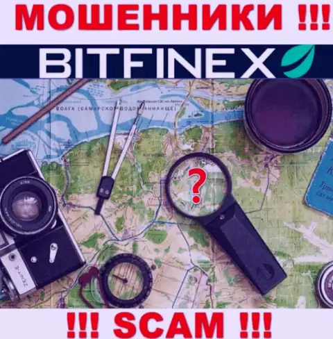 Перейдя на веб-ресурс мошенников Bitfinex, вы не сможете найти информацию касательно их юрисдикции