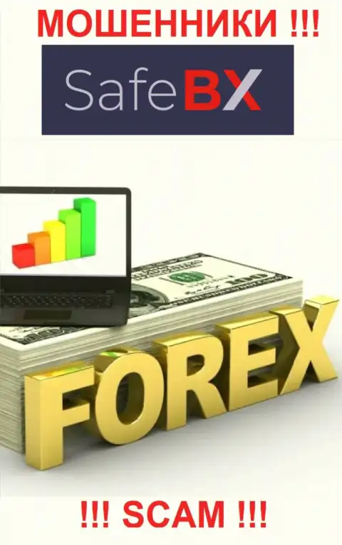 SafeBX - это ВОРЮГИ, род деятельности которых - FOREX