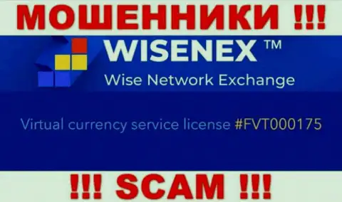 Будьте весьма внимательны, зная номер лицензии Wisen Ex с их информационного портала, уберечься от противоправных уловок не получится - это ОБМАНЩИКИ !!!
