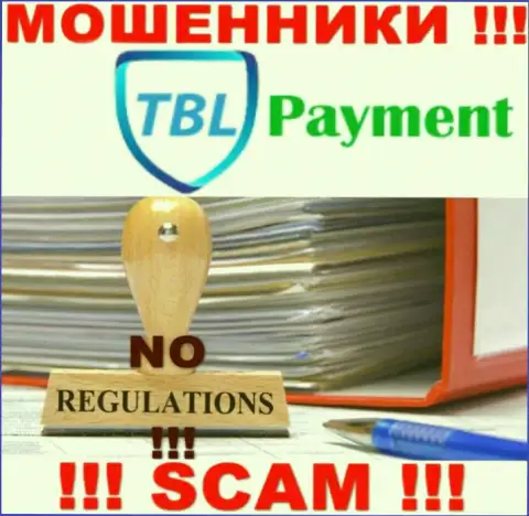 Советуем избегать TBL Payment - можете лишиться депозитов, ведь их работу никто не контролирует