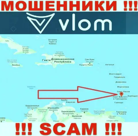 Компания ВЛОМ ЛТД - это аферисты, обосновались на территории Сент-Винсент и Гренадины, а это офшорная зона