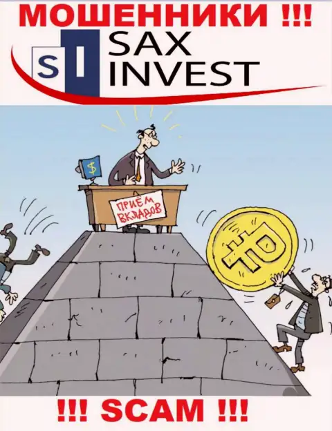 SaxInvest не вызывает доверия, Инвестиции - это то, чем промышляют указанные internet мошенники