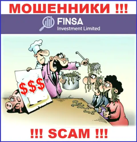ОСТОРОЖНЕЕ !!! В конторе FinsaInvestment Limited лишают денег лохов, не соглашайтесь взаимодействовать