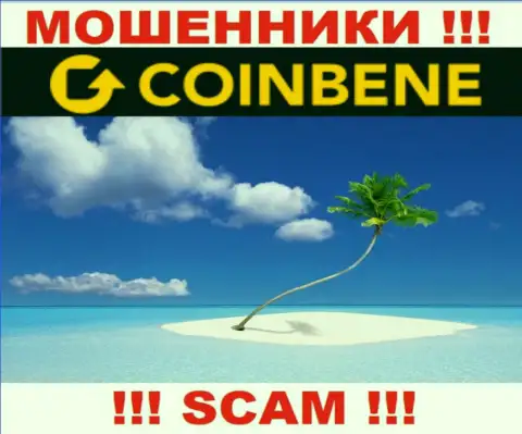 Мошенники CoinBene Com нести ответственность за собственные незаконные манипуляции не желают, ведь сведения о юрисдикции скрыта