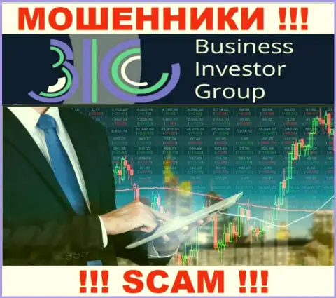 Будьте крайне бдительны !!! BusinessInvestorGroup ОБМАНЩИКИ !!! Их тип деятельности - Broker