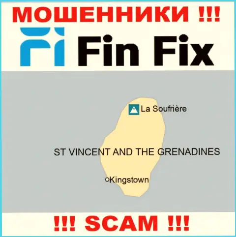 Фин Фикс спрятались на территории St. Vincent & the Grenadines и беспрепятственно воруют вложенные денежные средства