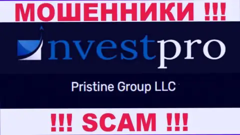 Вы не сбережете собственные денежные средства сотрудничая с конторой NvestPro, даже если у них имеется юр лицо Pristine Group LLC