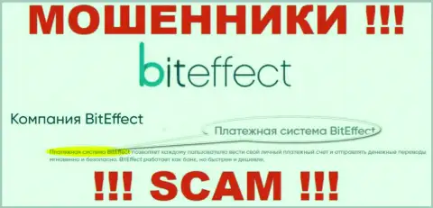 Будьте бдительны, направление работы Bit Effect, Платежная система - это кидалово !!!