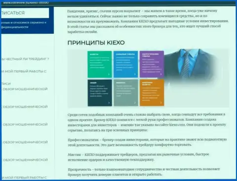 Принципы работы брокерской организации Киексо представлены в статье на информационном ресурсе Listreview Ru