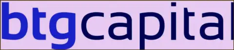 Официальный логотип брокерской компании BTGCapital