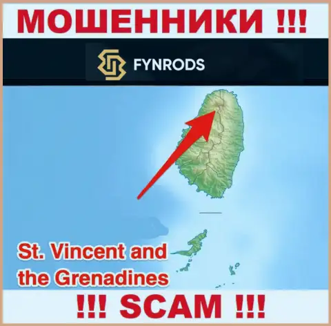 Фунродс Ком - это МОШЕННИКИ, которые официально зарегистрированы на территории - Saint Vincent and the Grenadines