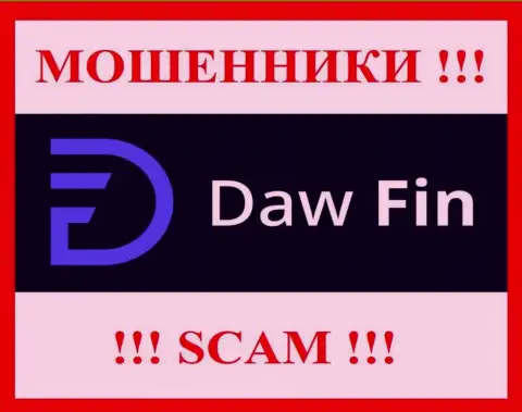 Логотип ЛОХОТРОНЩИКА Daw Fin
