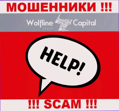 Wolfline Capital развели на вклады - напишите жалобу, Вам постараются помочь